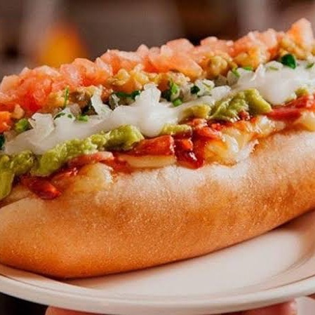 Completo dinámico con papas fritas